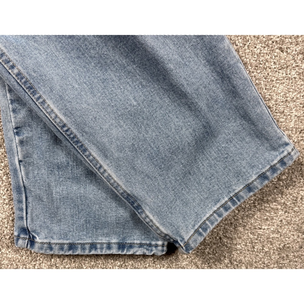Wrangler Blues Men's Bootcut Jeans 40x30 Blue Denim Classic Cotton Casual - Picture 13 of 13